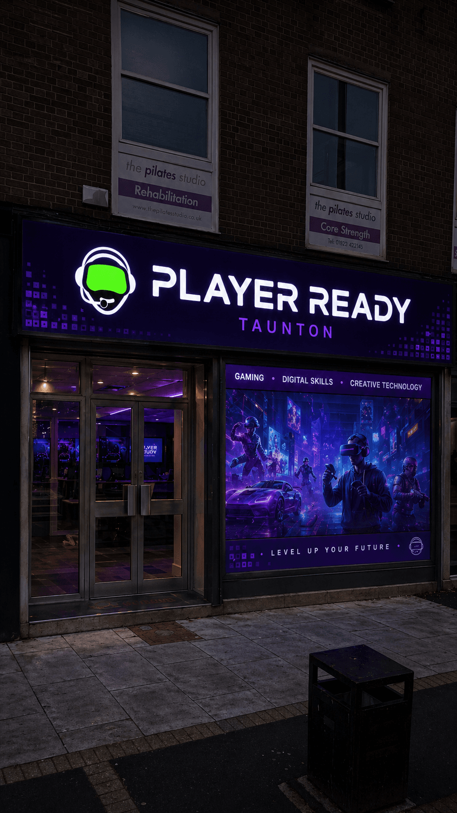 Player Ready Taunton venue storefront