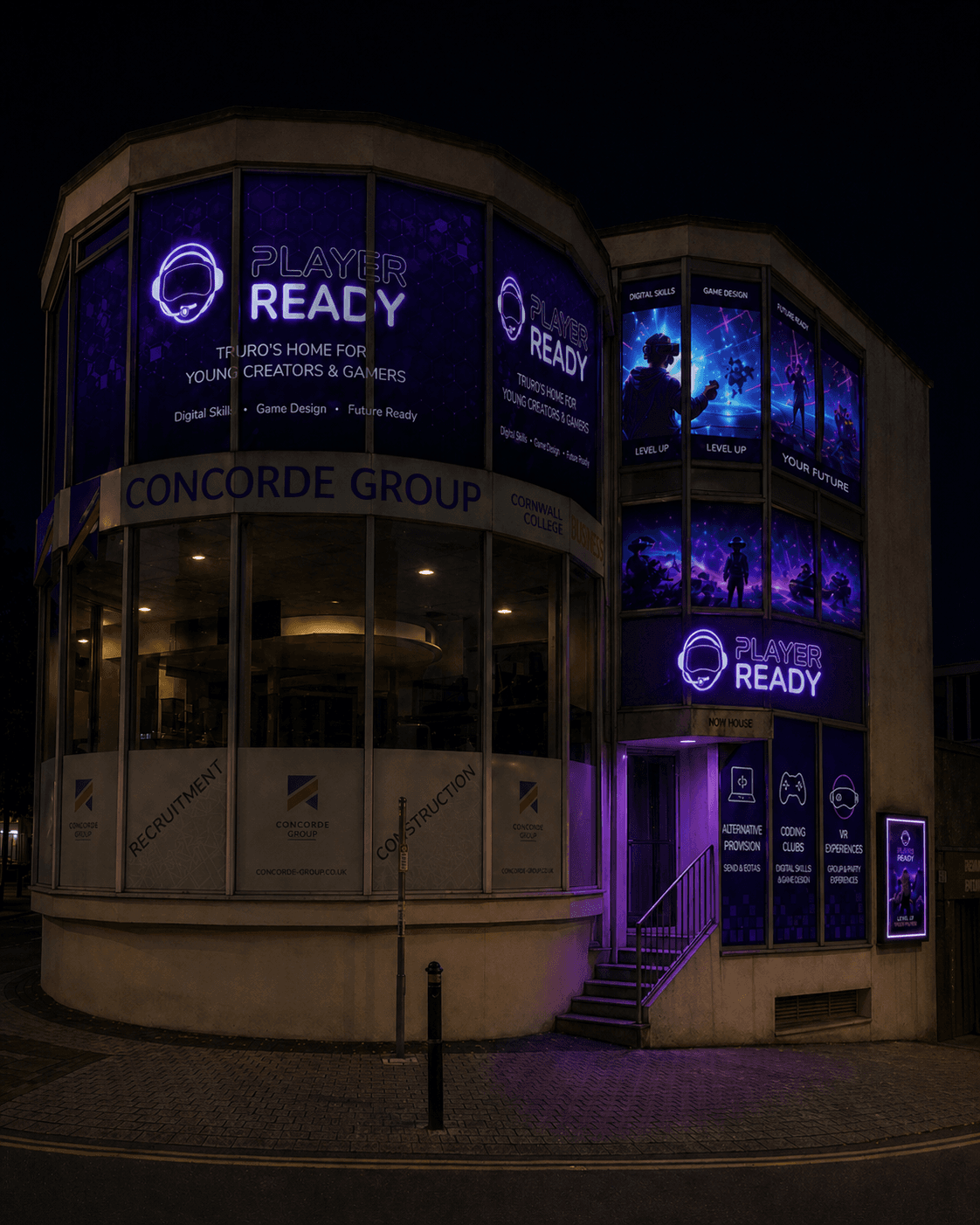 Player Ready Truro venue storefront