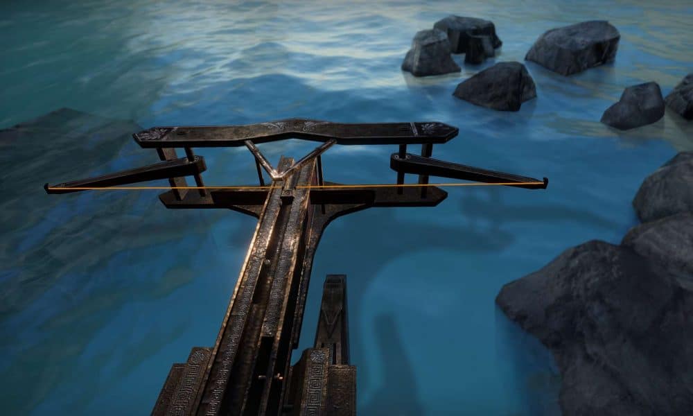 Beyond Medusa's Gate — the ballista puzzle