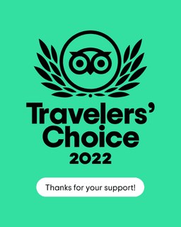 TripAdvisor Travellers Choice Award 2022