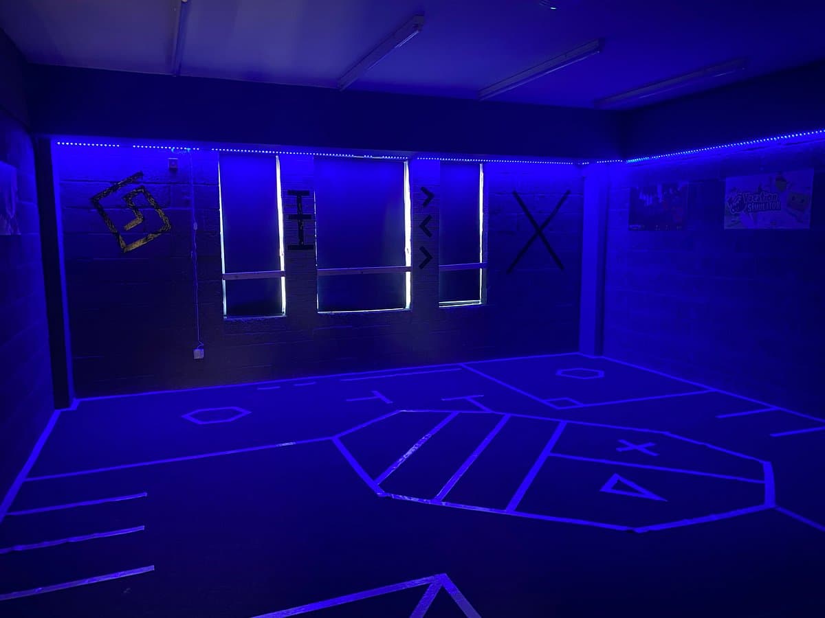 Upstairs gaming area at Taunton